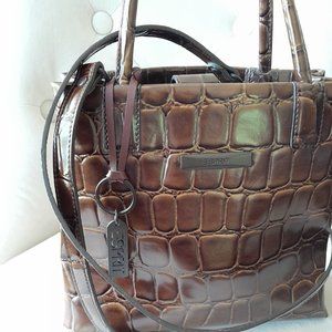 Vintage ESPIRIT Faux Croc Bag